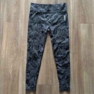 Gymshark Adapt Camo Seamless Leggings Black/Gray
